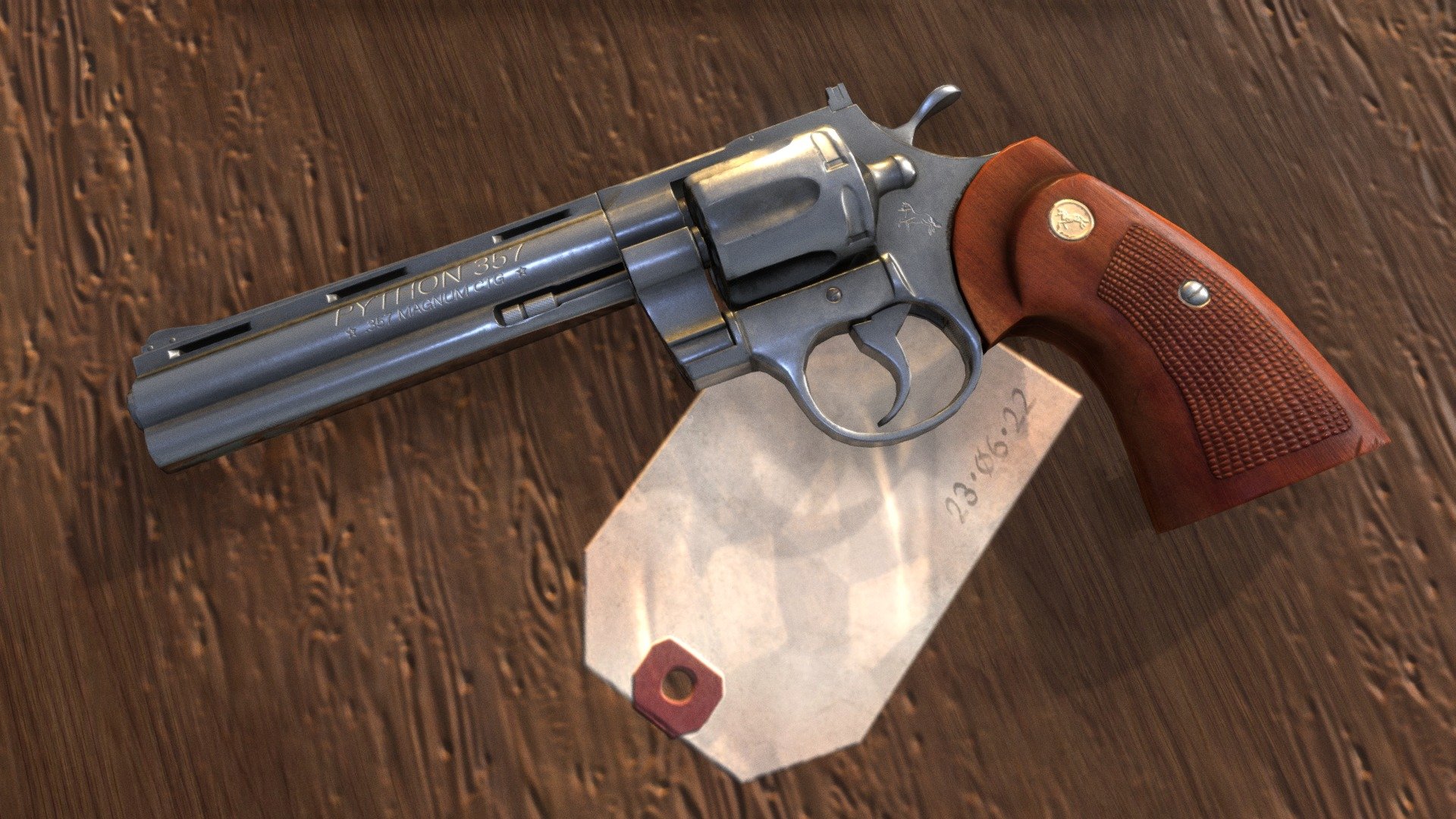 357 Magnum Modelo 3D - TurboSquid 1316831