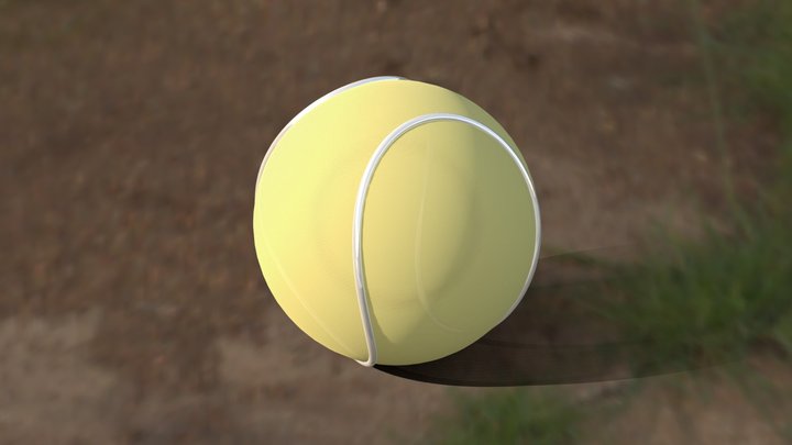 Palla di tennis – Free 3D Model STL