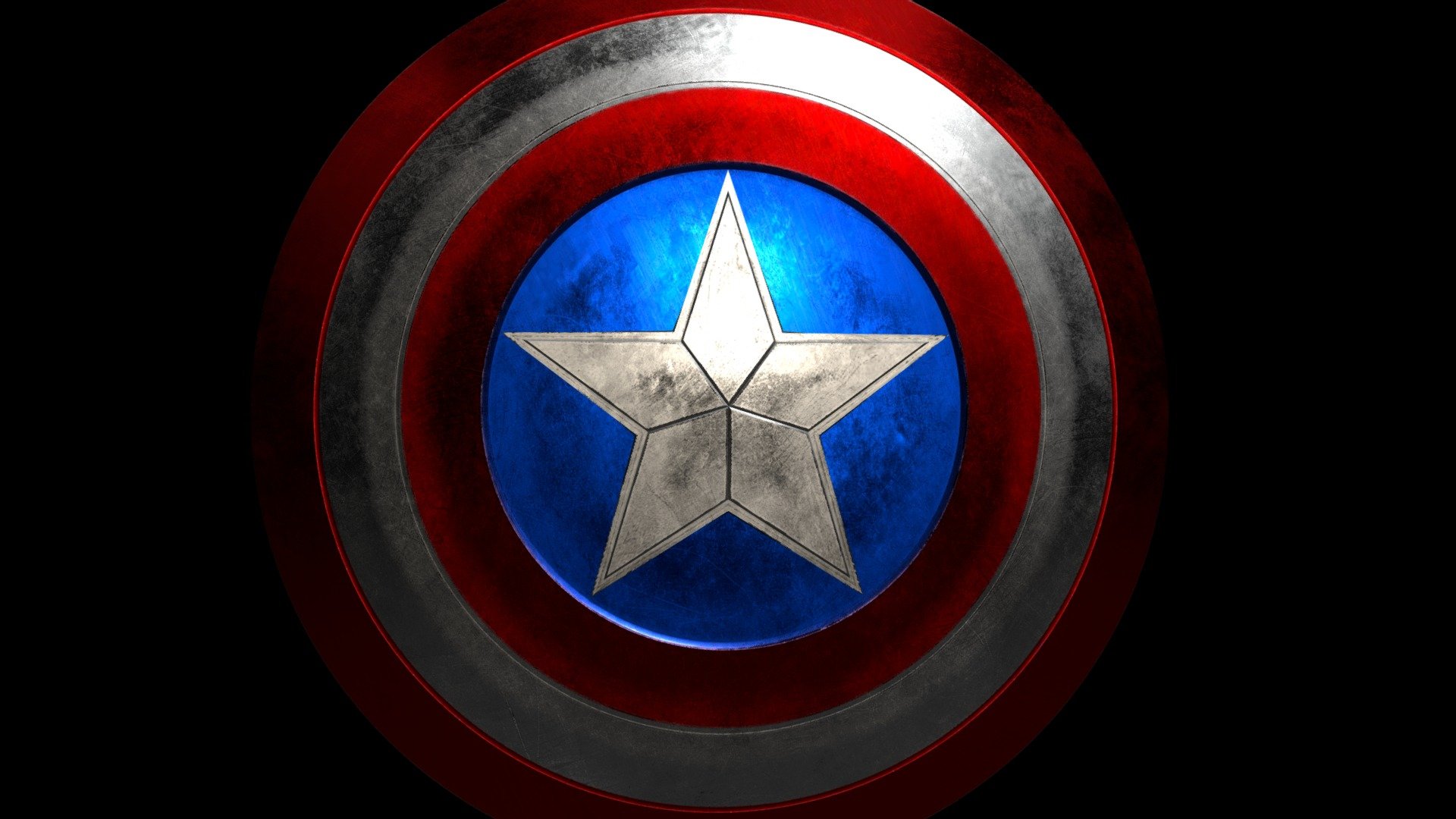 captain america shield - Download Free 3D model by Raph3D (@anndaniau ...