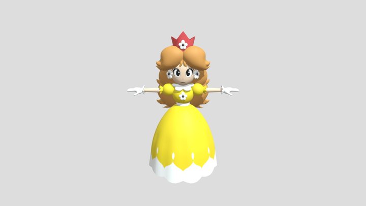 Custom _ Edited - Mario Customs - Princess Daisy