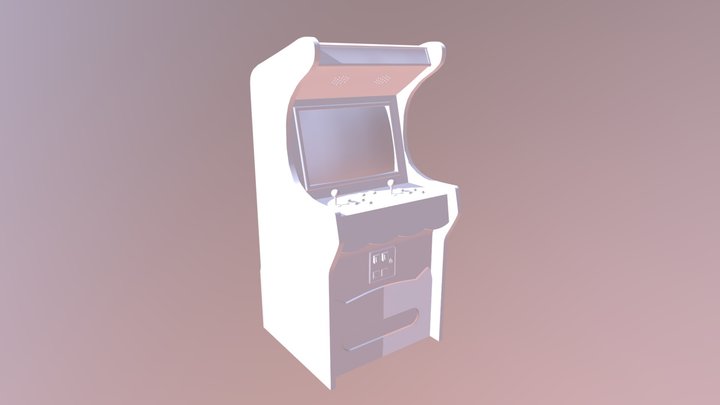 Boukhal Arcade Machine 3D Model