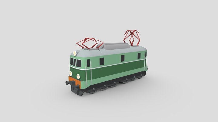 PKP ET21 (Pafawag 3E) 3D Model