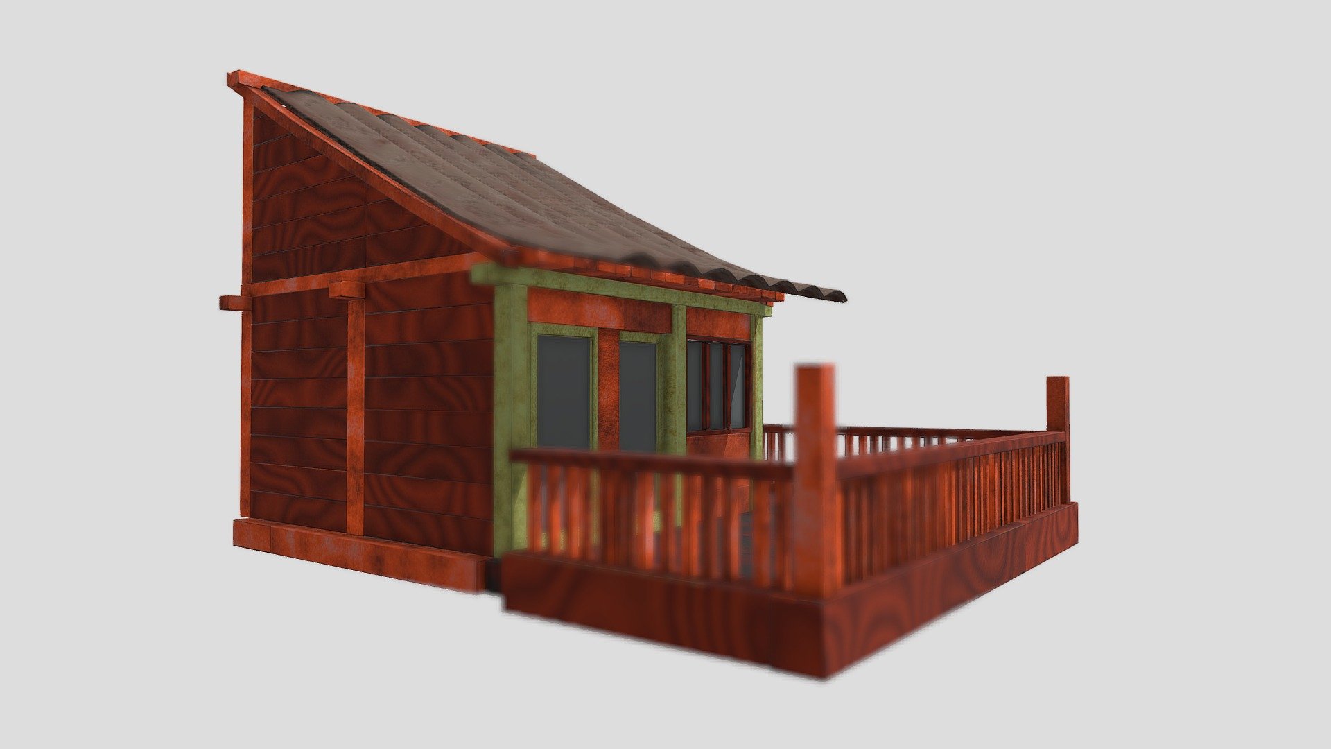 Small Hut - Download Free 3D model by Pedro de Santi (@gustavo.desanti ...