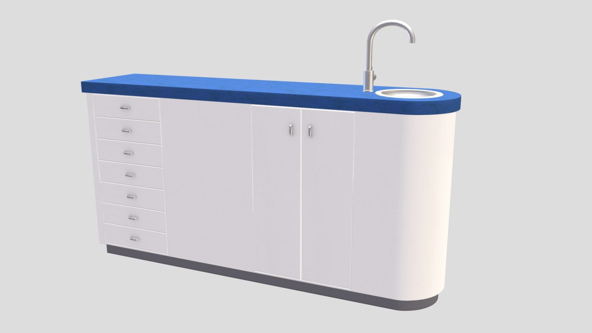 Dentist & Sink 3D model by Silver Shield (silvershieldassets