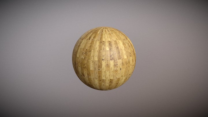 Alpine oldwood - parquet pack material 3D Model