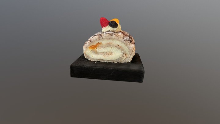 Esempio scansione di cibo 3D Model