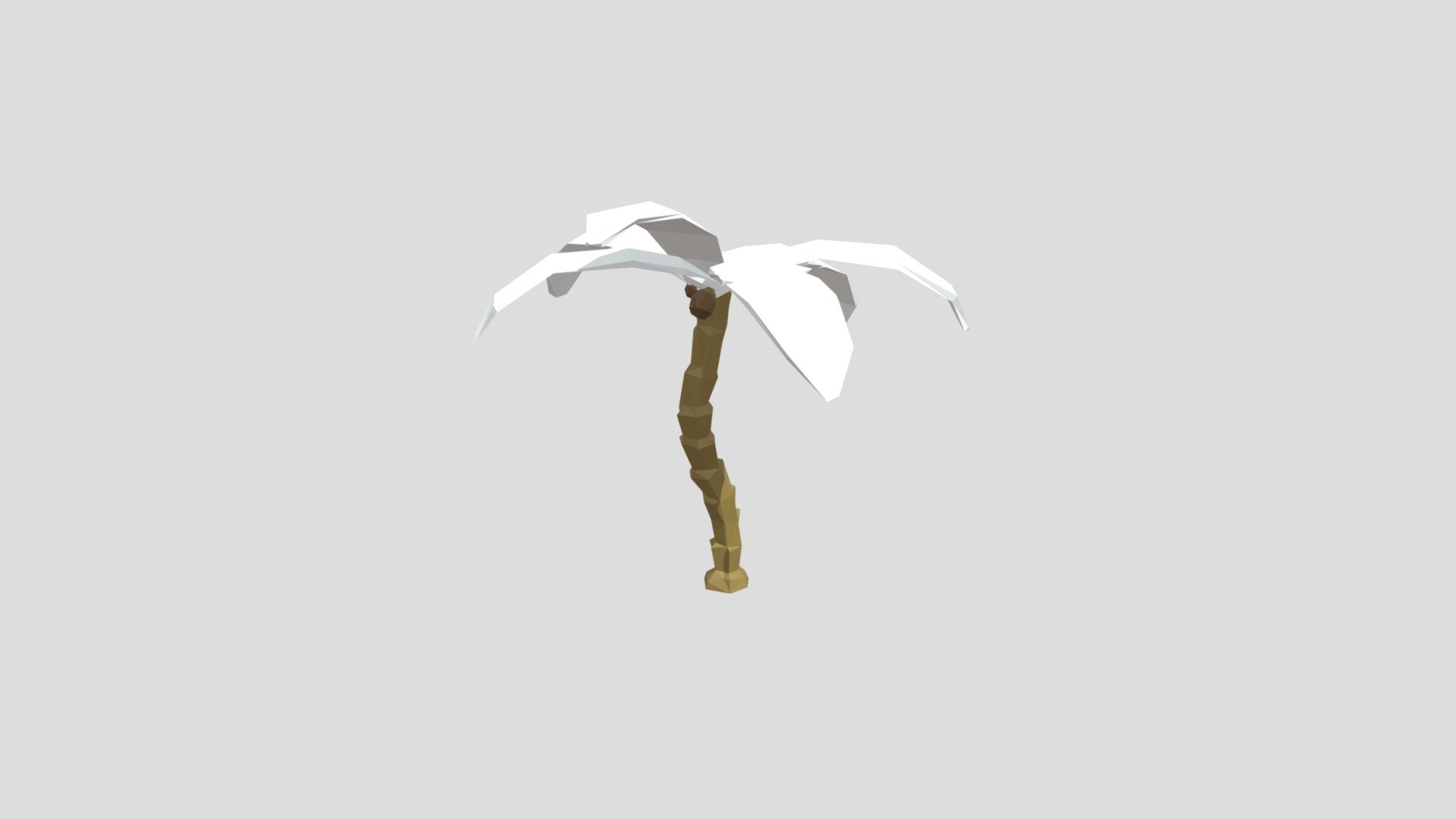 Low Poly Multicolor Palm Tree - Download Free 3D model by Ahmed Taher ...
