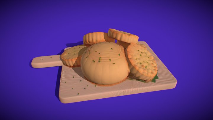Garlic Bread – Free 3D Model STL