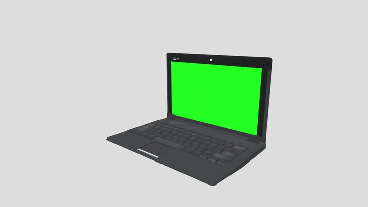 ASUS Eee PC (VistaSaturn and Ruzz special work) 3D Model