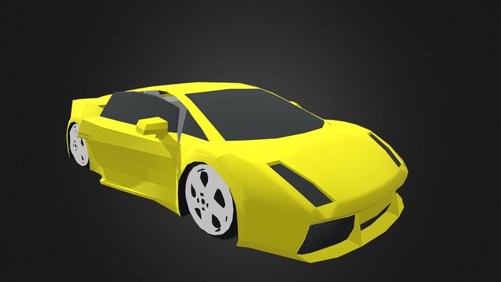 Lamborghini Gallardo 2010-2014 3D Model