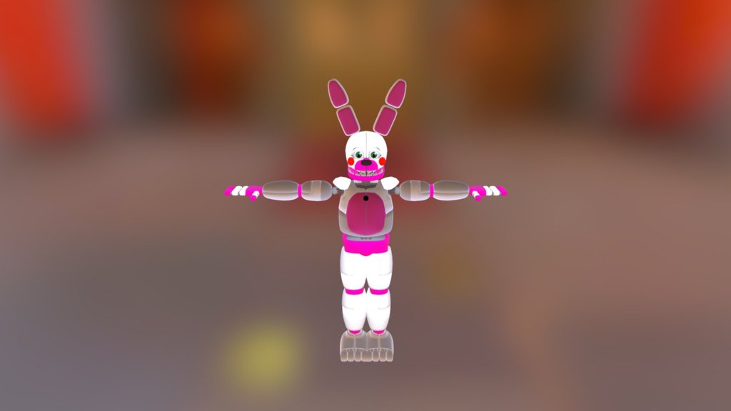 Fnaf Sister Location - Funtime Spring Bonnie