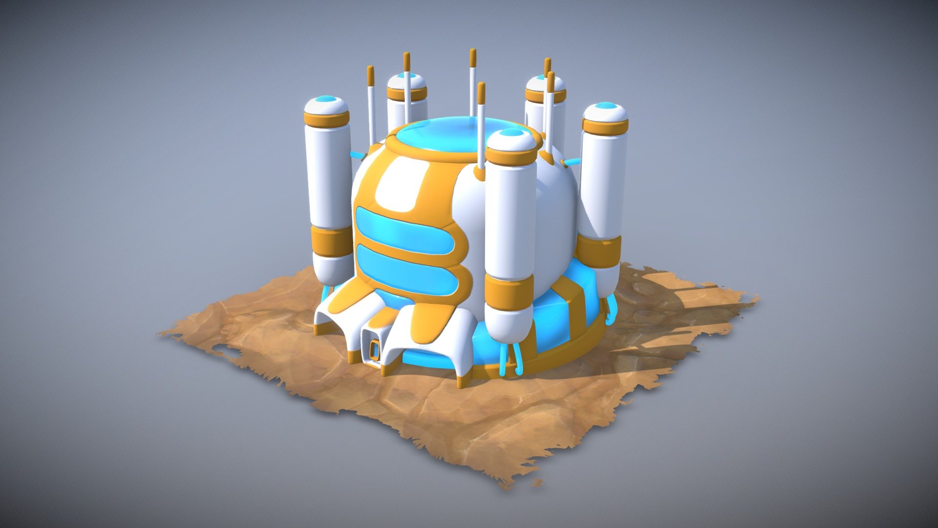 Galaxy Life - Bank - Download Free 3D model by Blind Dogg (@blind.dogg ...