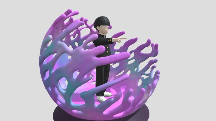 FIGURA DE SHIGEO KAGEYAMA - MOB PSYCHO 100 3D Model