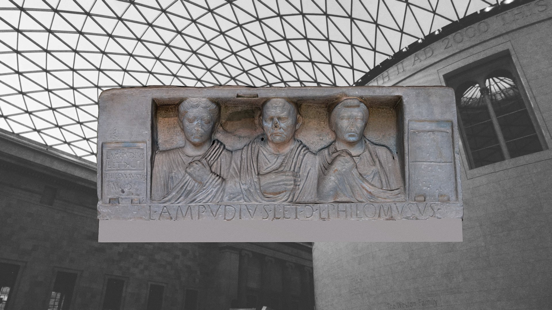 RELIEF LUCIUS AMPUDIUS - BRITISH MUSEUM 2020