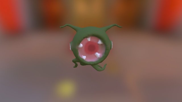If Clthulu had a dog 3D Model