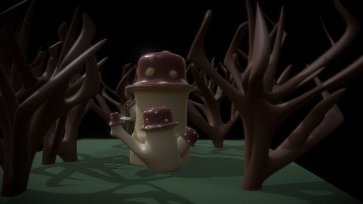 Sēne Marta 12 3D Model