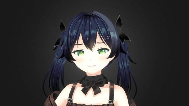 Misha - Anime Character from [Luna has gone] 3D Model