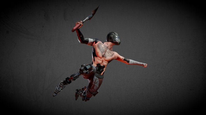 Mech Soldier - Ultimate War 3D Model