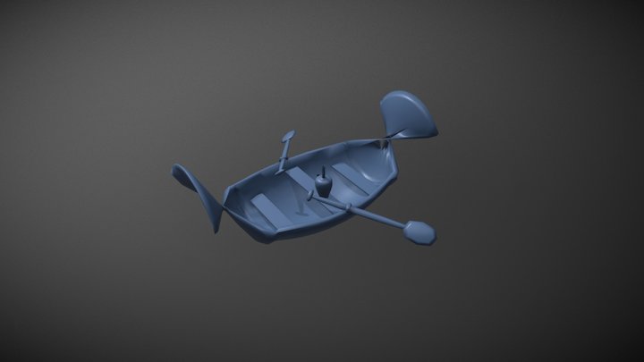 лодочка 3D Model