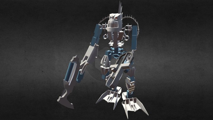Bionicle Piraka Thok 3D Model