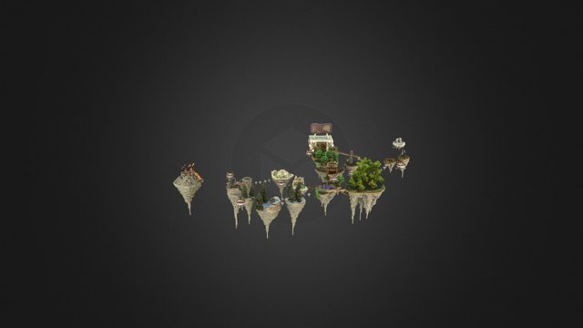 SkyLands 3D Model