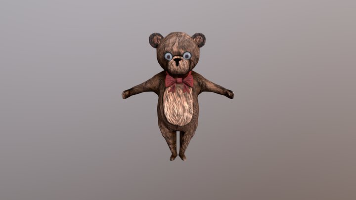 Taddy (SCP-1048) 3D Model