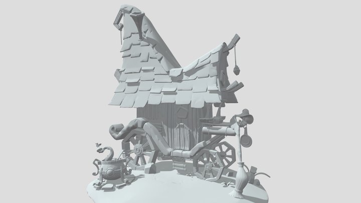 Sculpting Exam 3D Model