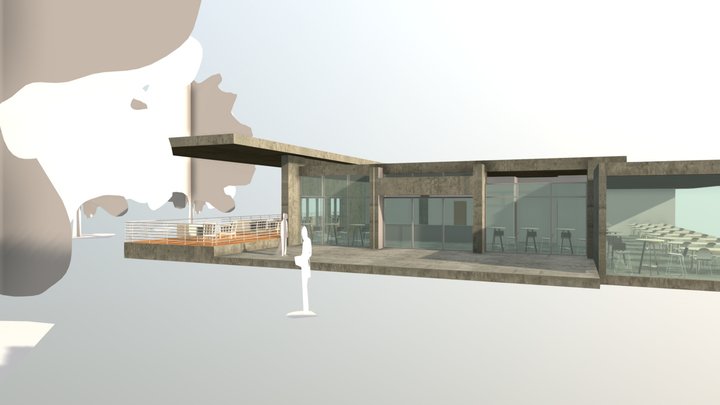 Propuesta de ampliación Cafetería Anáhuac. 3D Model