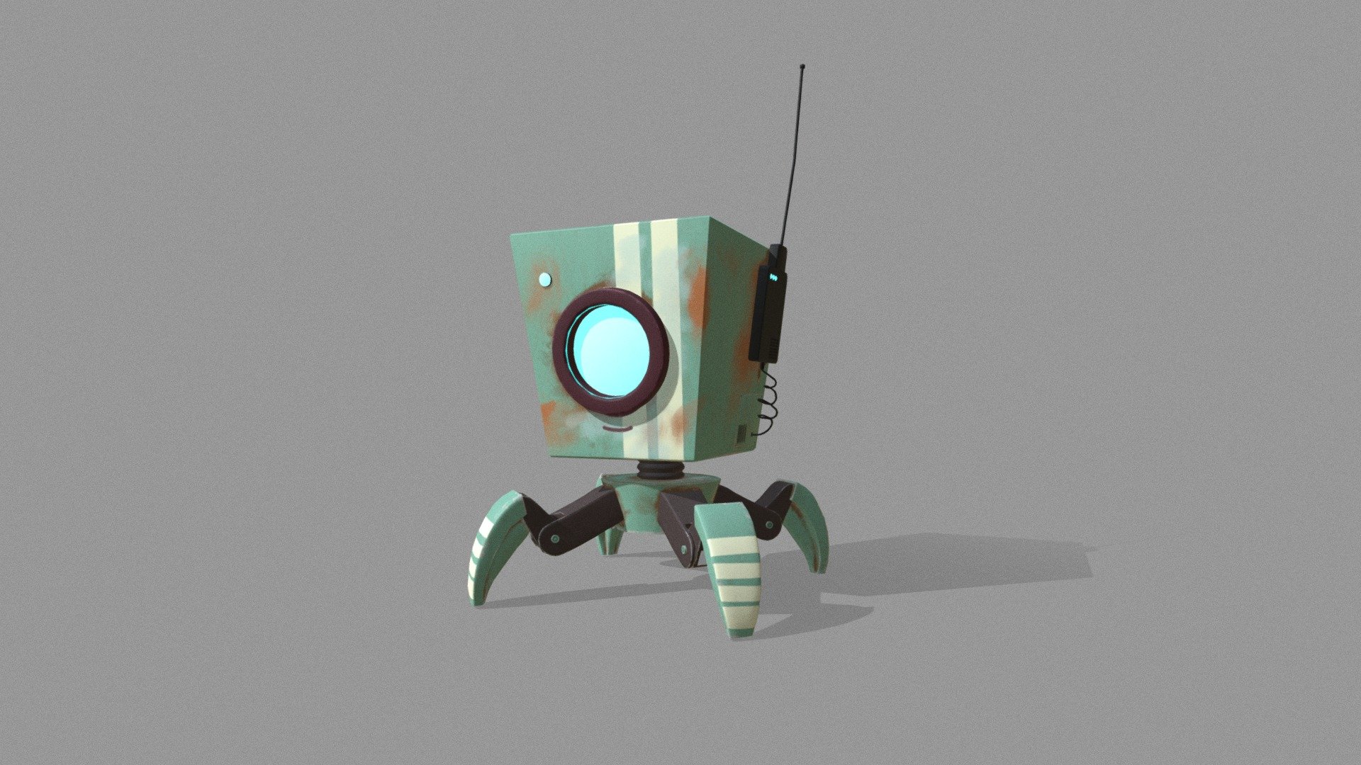 Robot (original concept by Yana Blyzniuk) - 3D model by Paulo Soucheff ...