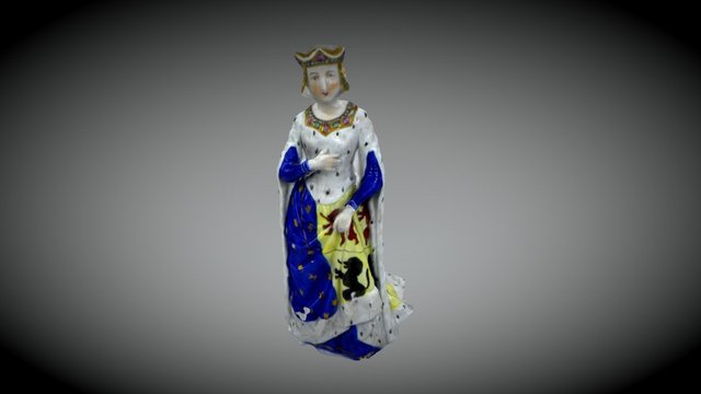 Victorian Figurine 1 3D Model