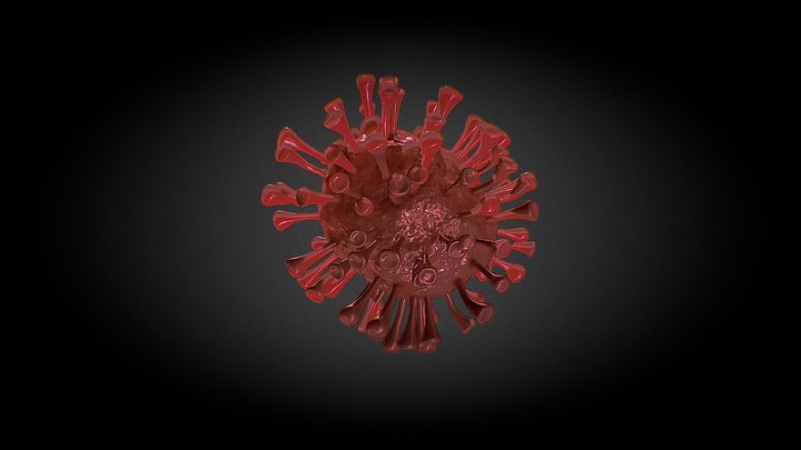 Corona virus 3D Model