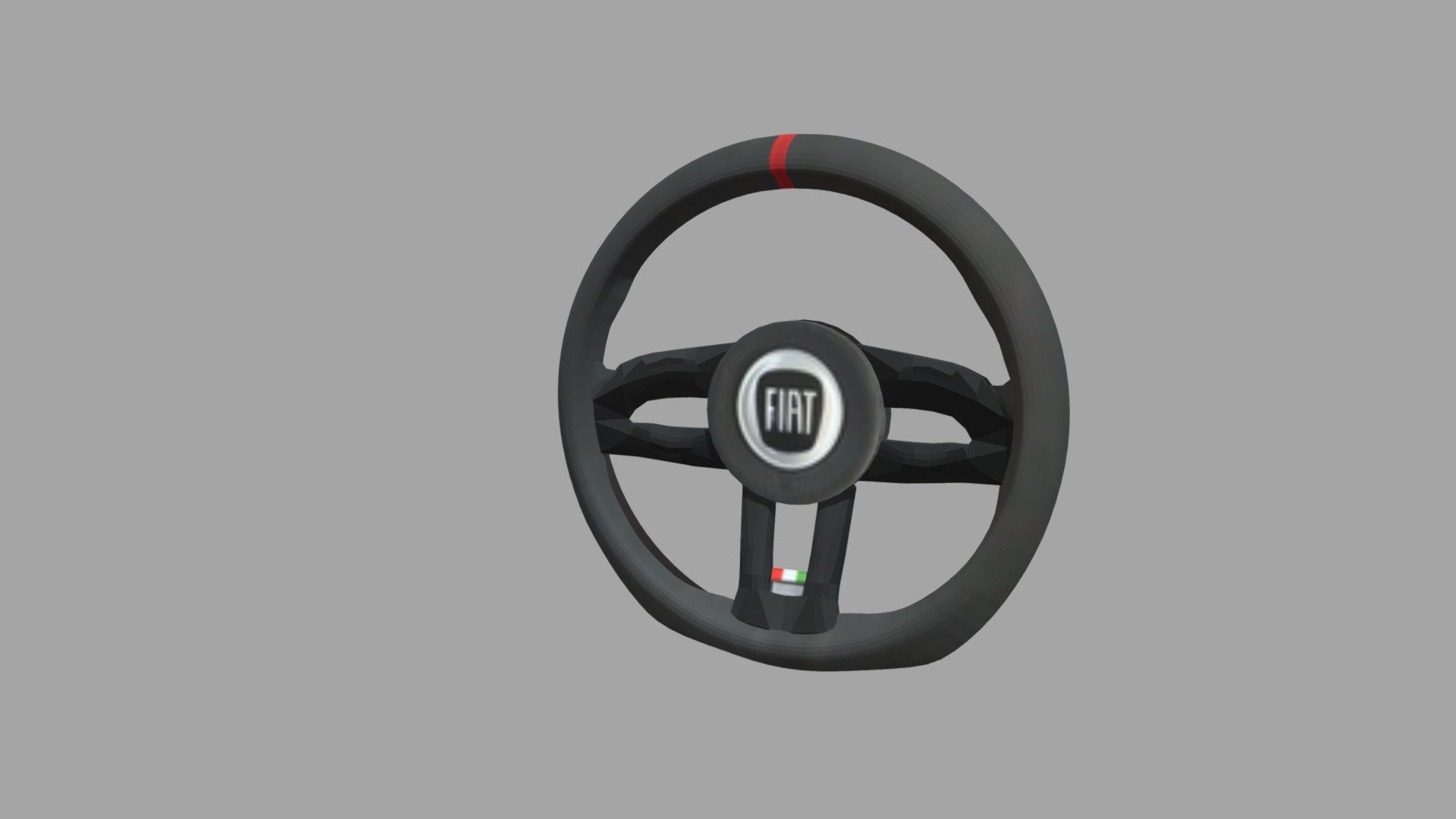 Volante FIAT / Steering Wheel Download Free 3D model by Gabriel