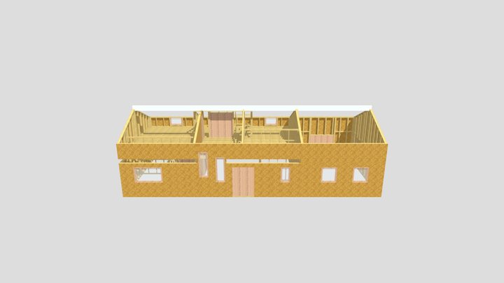 3D House View 3D Model