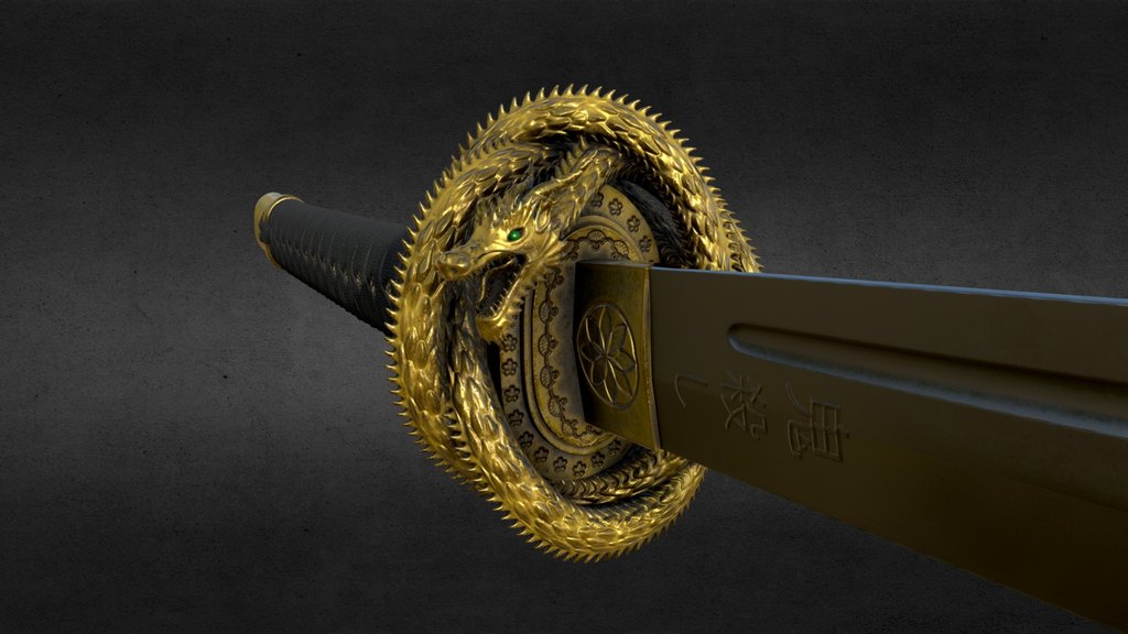 Dragon katana "Oni koroshi"