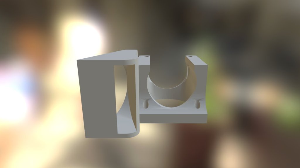 OGB : Hot End Fan Duct (Right) — Sketchfab embed 3D viewer