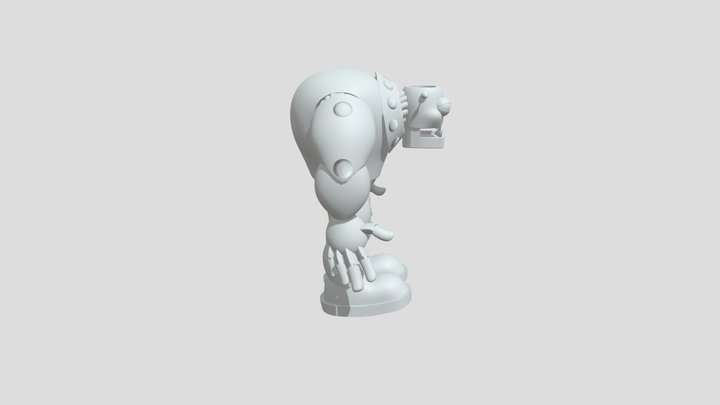 Zombot modelo definitivo 3D Model