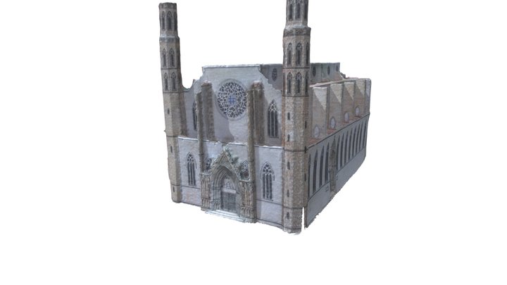 Basílica de Santa Maria del Mar 3D Model