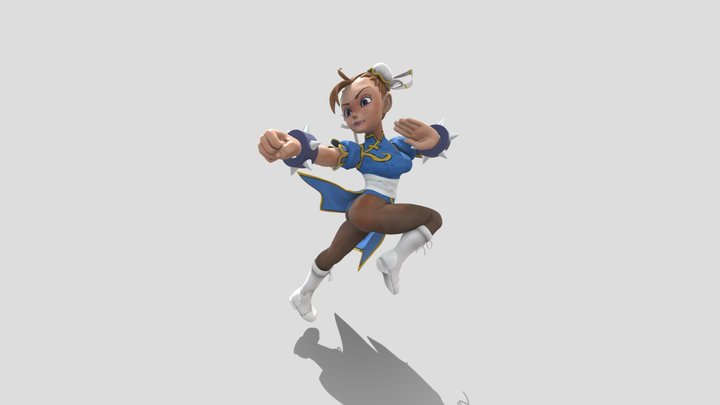 Chun-LI 3D Model