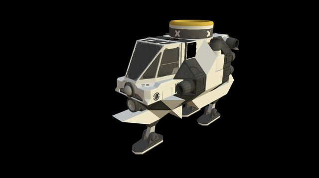 PSG - Keen- Shuttle 3D Model