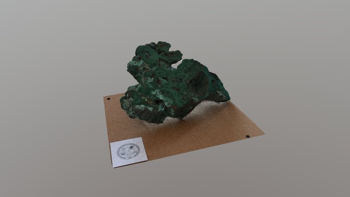 Malachite 3D Model