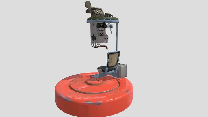 Рабочее место оператора / Operator's workplace 3D Model