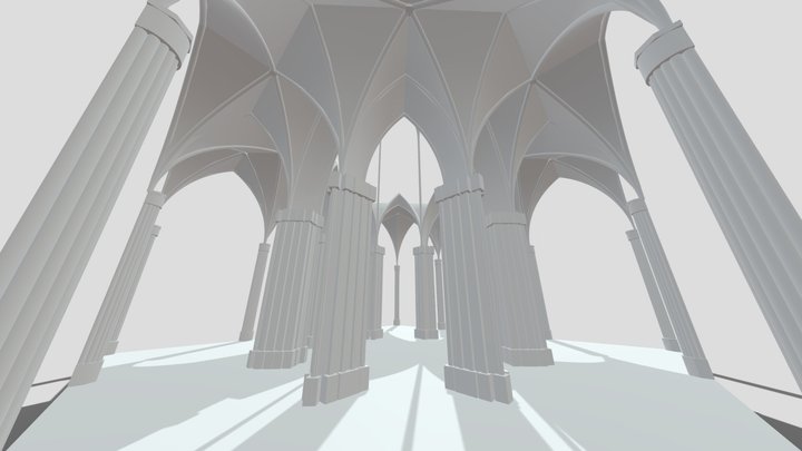 Capela Do Fundador 3D Model
