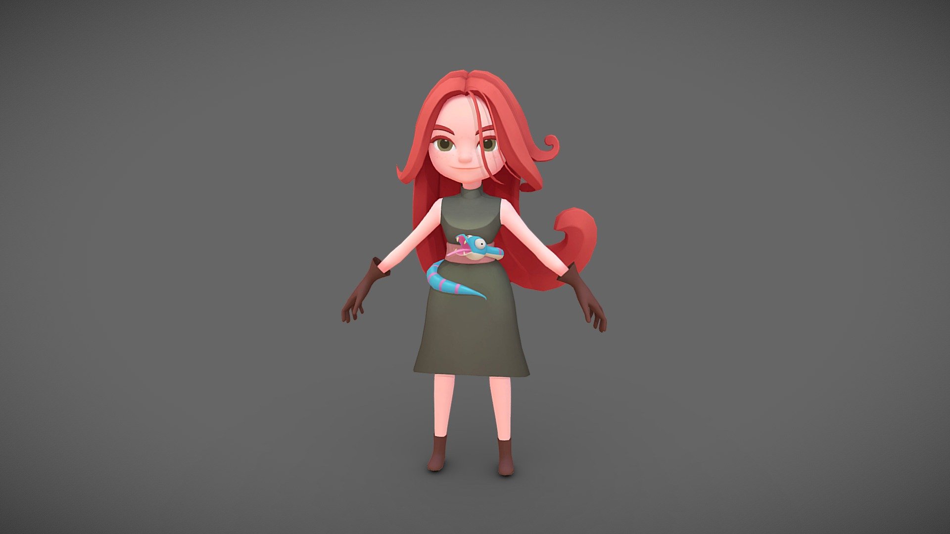 Little Devil Inside- Fan Art3d - 3D model by neogools (@neogools) [7791589]