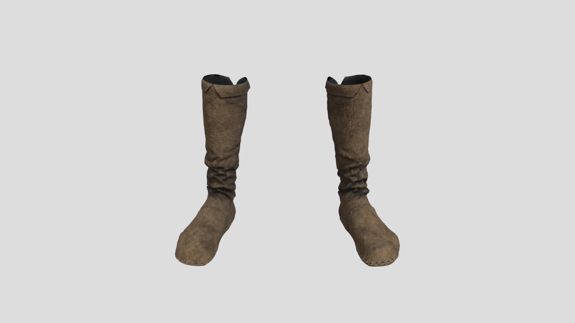 medieval leather boots - Download Free 3D model by Starry2007 [779167c ...