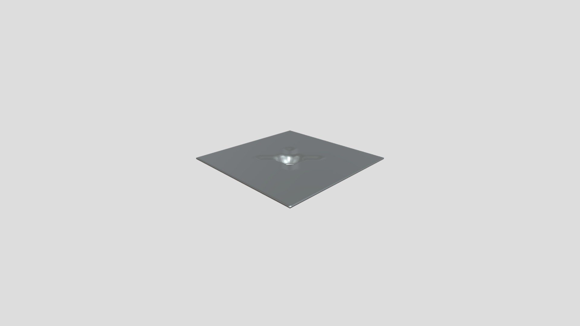 Piastra romboidale — Sketchfab embed 3D viewer