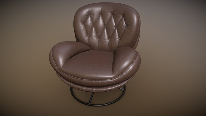 Single_sofa 3D Model
