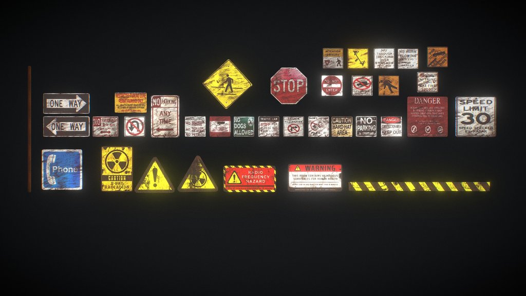 Signboard Asset Pack
