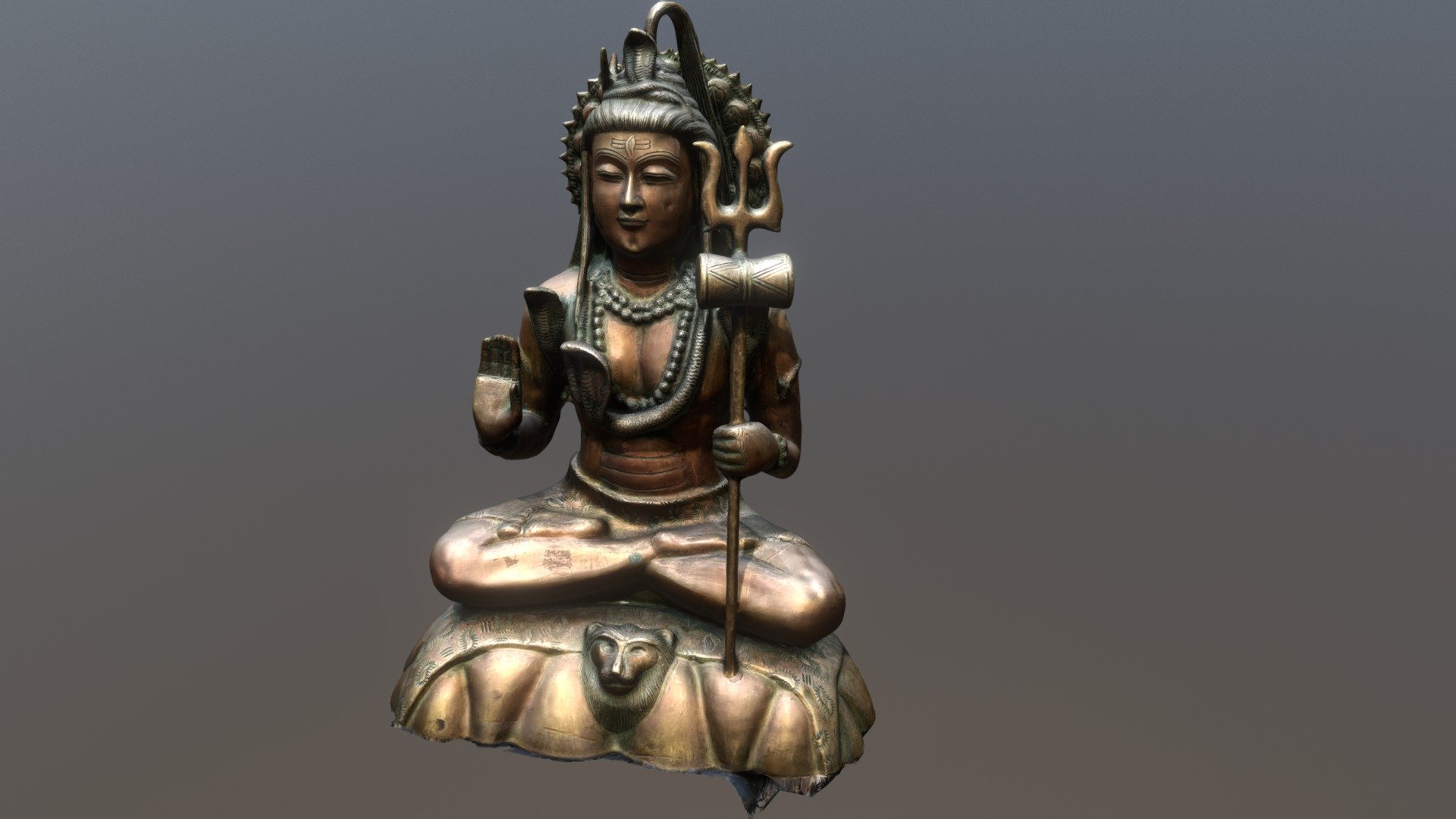 Shiva - Download Free 3D model by naveenb [7793ee6] - Sketchfab