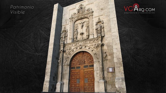 Portada plateresca Iglesia Cosme S.XVI Burgos 3D Model