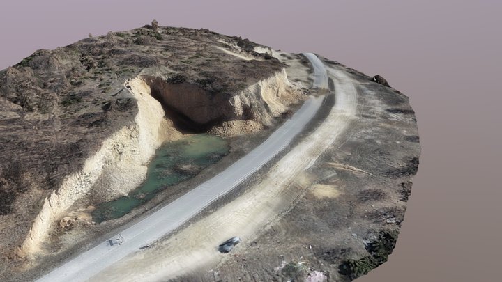 Landslide 3D model -  Resen 3D Model